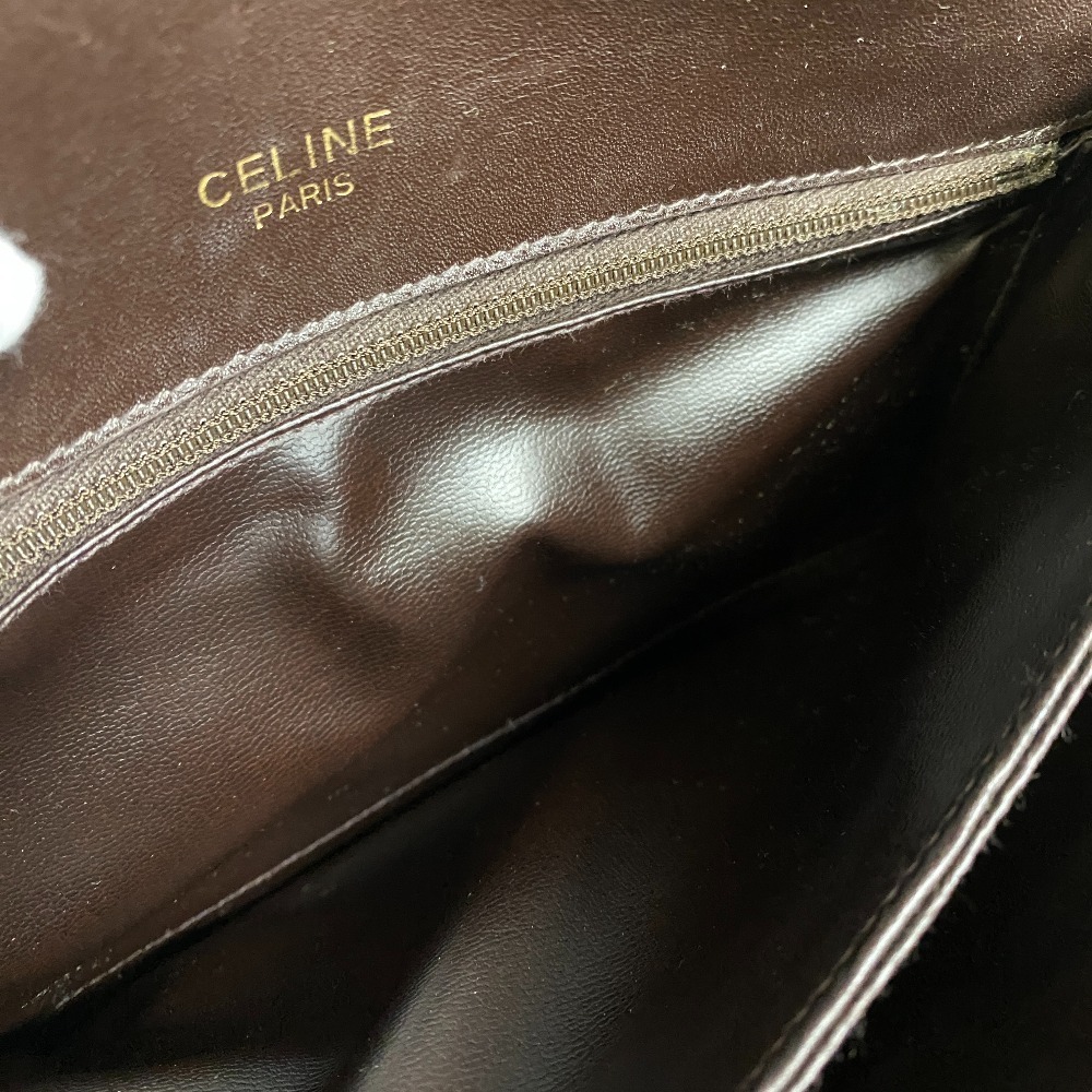 Celine Triomphe Shoulder Bag crossbody brown - Picture 11 of 11
